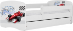 Vaiki&scaron;ka lova Kocot Kids Babydreams Formula, balta sp., 70 x 140 cm, be patalynės dėžės, be čiužinio