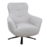 Krėslas Home4you Helga 38902, &scaron;viesiai pilka sp., 90 cm x 89 cm x 99 cm