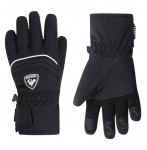 Dviratininko pir&scaron;tinės vaikams Rossignol Jr Tech Impr G, juodos, 10