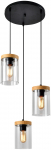 &Scaron;viestuvas kabinamas Candellux Lighting Wels, E27, 3 x 40 W, skaidri sp., 12 x 16 cm
