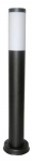 Pastatomas lauko &scaron;viestuvas Su-Ma Inox ST, 40W, E27, IP44, juodas, 7.5 cm x 65 cm