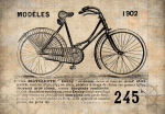 Fototapetas Artgeist Old School Bicycle 4XLFT394, 280 cm x 400 cm