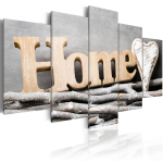 Reprodukcija Artgeist Home: Forest Cottage N6399-DKXLPWD, 225 cm x 112.5 cm