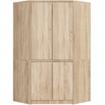 Spinta Akord Furniture Factory, sonoma ąžuolo sp., 50 cm x 100 cm x 180 cm