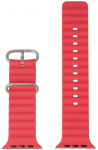 Dirželis Swissten, Marine Band for Apple Watch 42/44/45/49 mm, raudona sp.