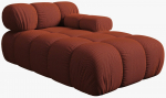 Modulinė sofa Micadoni Bellis, vario sp., de&scaron;ininė, 155 x 94 cm x 64 cm