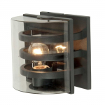 Sieninis lauko &scaron;viestuvas Elstead Lighting Frida 1, 60W, E27, IP54, juoda sp., 21 cm x 21 cm