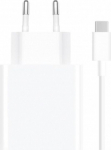 Telefono įkroviklis Xiaomi EU Charger, USB-A/2 x USB-C, 5.39 cm, balta sp., 67 W