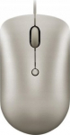 Kompiuterio laidinė pelė Lenovo 540, usb type-c, smėlio ruda sp.