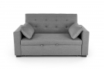 Sofa-lova Paulinio, pilka sp., 140 x 90 cm x 93 cm