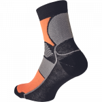 Kojinės vyrams Cerva Knoxfield Basic, juoda/oranžinė, 41-42 dydis