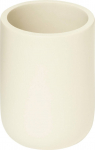 Dantų &scaron;epetėlio stiklinė 5five Duo, ivory beige sp., 7.2 cm x 10.1 cm x 7.2 cm