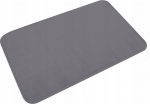 Vonios grindų kilimėlis Douceur Vitamine, grafito sp., 75 cm x 45 cm