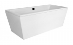 Vonia, laisvai pastatoma Besco Vera, 180 cm x 80 cm x 62 cm, stačiakampis, balta sp.