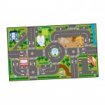 Kilimas Buki Playmat City, įvairių spalvų, 120 cm x 72 cm