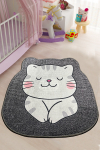Kilimas Conceptum Hypnose Neko Neko, įvairių spalvų, 100 cm x 100 cm