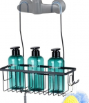 Du&scaron;o lentynėlė Vilde, 33.5 cm x 12.5 cm x 38 cm, juoda sp.