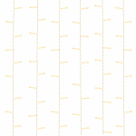 LED lempučių užuolaida Springos CL4054, 5 m, &scaron;iltai balta sp., 200 LED