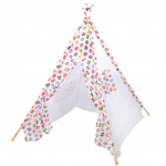TIPI palapinė vaikams ZA3508, 110 cm x 110 cm