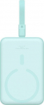 Ne&scaron;iojamas įkroviklis (Power bank) Baseus Magnetic Mini, 10000 mAh, 5 - 20 W, mint