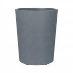 Vazonas su vandens rezervuaru Deroma, polipropilenas (pp)/polimeras, pilka sp.