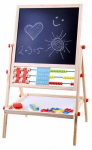 Magnetinė pie&scaron;imo lenta 2in1, ruda sp.