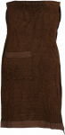 Pirties sijonas Rento Kenno, medvilnė/poliesteris, 145 x 85 cm, ruda