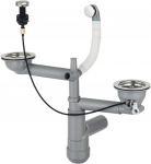 Sifonas plautuvei Deante Space-Saver ZXY_9918, pilka