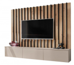 Sekcija ASM Verti 2, ruda sp./smėlio sp., 18 cm x 35 cm x 148 cm