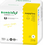 Sauskelnės Bambiboo, 4 dydis, 9 - 14 kg, 24 vnt.