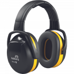 Triuk&scaron;mą slopinančios ausinės Ear Defender Secure 2H, juoda sp./geltona sp., Universalus dydis