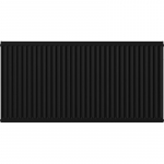 Radiatorius Mexen C22, 200 cm x 40 cm, &scaron;oninio pajungimo, 2371 W, juoda