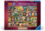 Dėlionė Ravensburger Vintage Travel, 36 cm x 49 cm, 500 vnt., įvairių spalvų