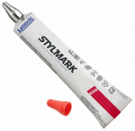 Įrankis, dažų tūbelė Markal, raudona sp.