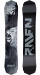 Snieglentė Raven Lion, juoda sp./pilka sp., 159 cm x 30.6 cm