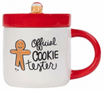 Kalėdinis puodelis Homla Alos 234202, balta/raudona, 0.500 l