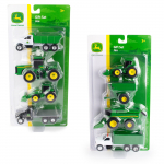 Žaislinis traktorius John Deere 37685, (spalva/dizainas parenkami atsitiktine tvarka)