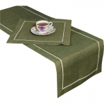 Stalo takelis stačiakampė OI-14, alyvuogių žalia, 40 x 200 cm