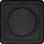 LED ap&scaron;vietimo reguliatorius Vilma ST150, matinė juoda sp.