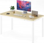 Ra&scaron;omasis stalas reguliuojamo auk&scaron;čio SENSE7 Manma, 160 cm x 80 cm, 75 - 120 cm, balta sp./pu&scaron;ies sp