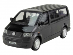 Žaislinis automobilis VW T5 2010, 1:43, juoda sp.