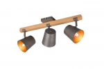 &Scaron;viestuvas lubų Trio Bell 801900367, E14, 3 x 25 W, nikelio sp.
