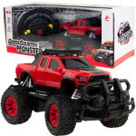 Rc visureigis Cross Country Monster, raudona