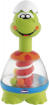 Lavinimo žaislas, dinozauras Chicco Baby Senses Spin, 13 cm, žalia sp./įvairių spalvų