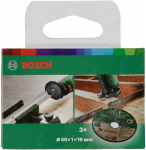 Pjovimo ratukas Bosch 1600A01S5Y, 50 mm x 1 mm x 10 mm