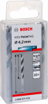Metalo grąžtų rinkinys Bosch PointTeQ 2608577210, metalas, hss, cilindrinis, 4.2 mm x 7.5 cm