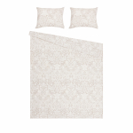 Patalynės užvalkalų komplektas Domoletti Sparrow, smėlio sp., 50 x 70 cm, 160 x 200 cm, 3 d.