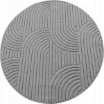 Kilimas vidaus Ayyildiz Helix 2201, sidabro sp., 120 cm x 120 cm