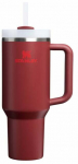 Termopuodelis Stanley The Quencher H2.0 FlowState Tumbler, 1.18 l, tamsiai raudona sp.