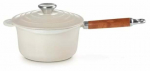 Puodas Le Creuset Signature, 18 cm, 1.8 l, balta sp.